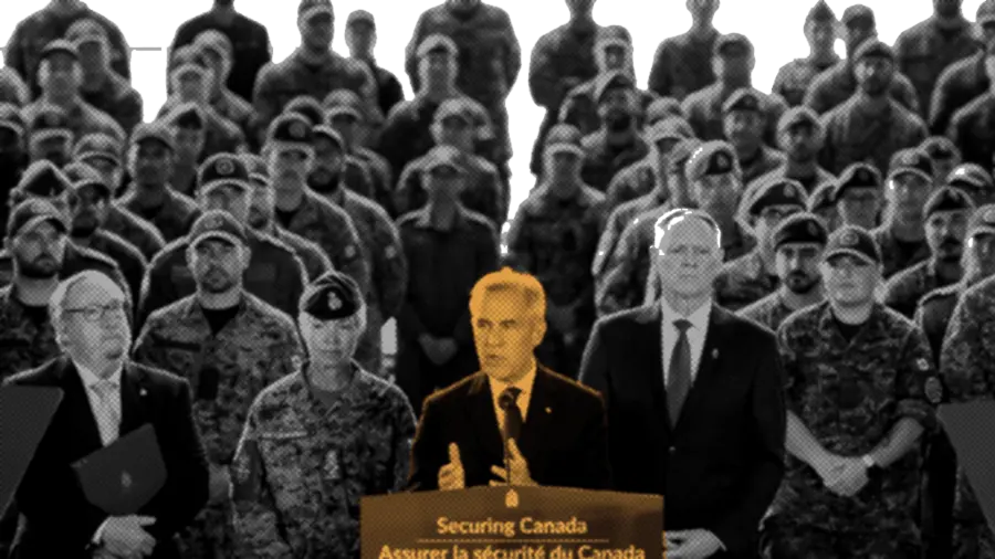 Le Canada en marche vers la guerre